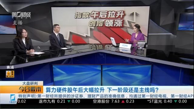 今日股市0714丨算力硬件股午后大幅拉升 下一阶段还是主线吗